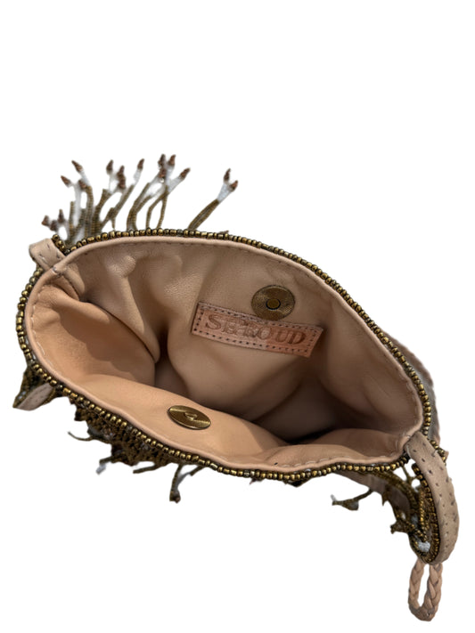Caye Beaded Bag - Gold