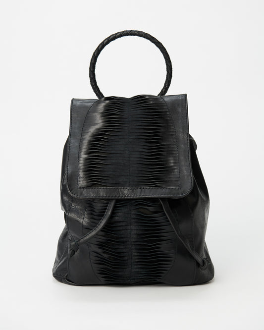 Black Vertebrae Backpack