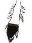 Caye Beaded Bag - Black