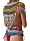 Aya Beaded Top in Rainbow