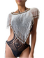 Aya Beaded Top in Bright White