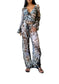 Clo Pants Set in Ocean Blue