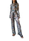 Clo Pants Set in Ocean Blue