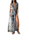 Celeste Kaftan in Ocean Blue