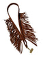 FRINGE LEATHER PHONE ADORNMENT