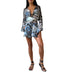 Hera Chiffon Set in Ocean Blue