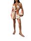 Mar Silk Shorts Set in Rose Rust