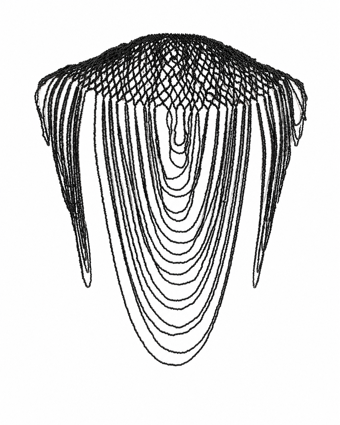 ALAS BEADED CAPE