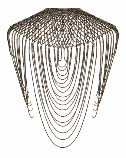 ALAS BEADED CAPE