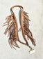 Fringe Leather Phone Strap - many colors