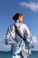Mar Silk Pants Set in Sky Blue