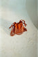 Copper Beaded Bucket Bag