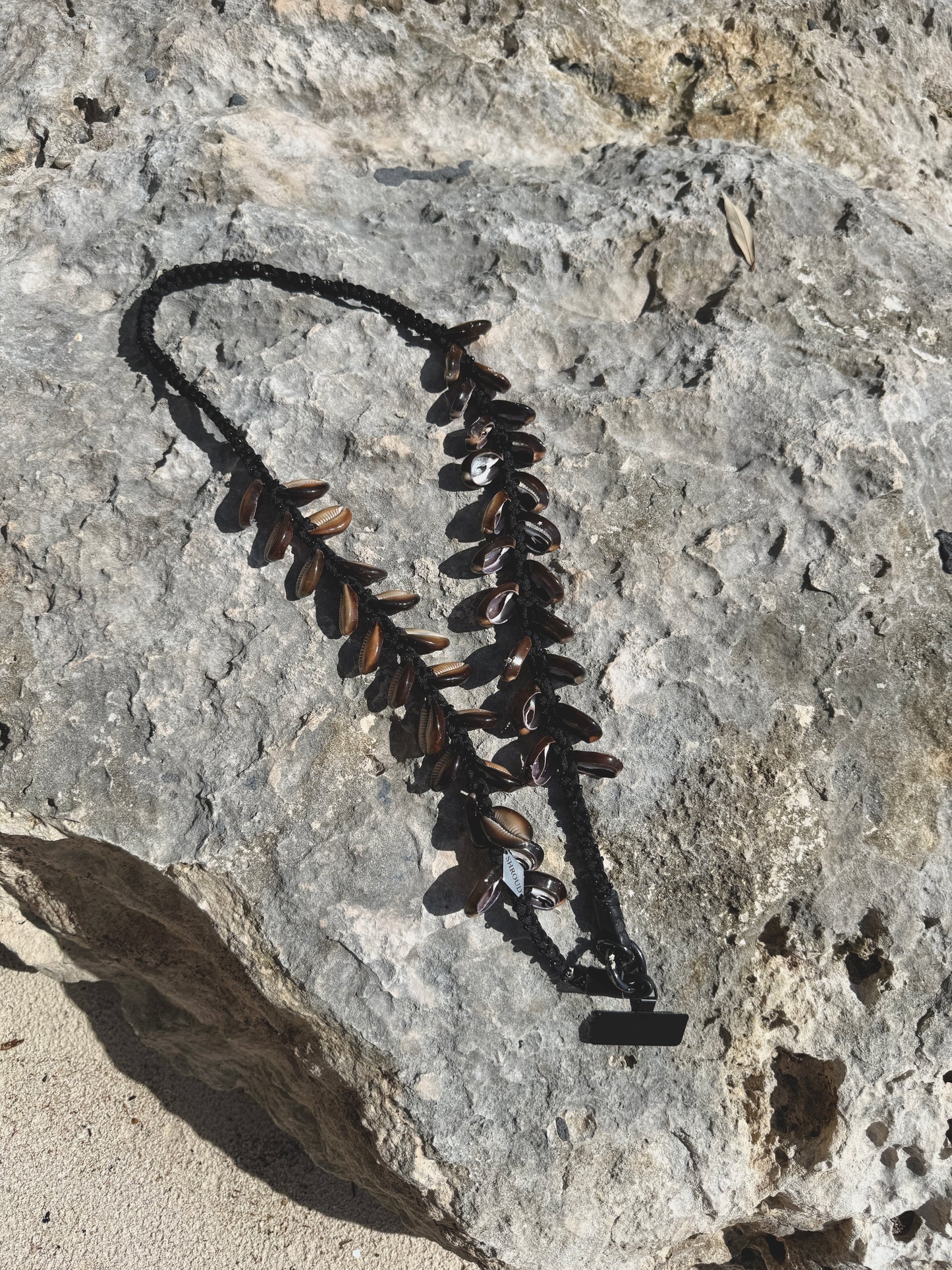 Shell Beaded Phone Necklace