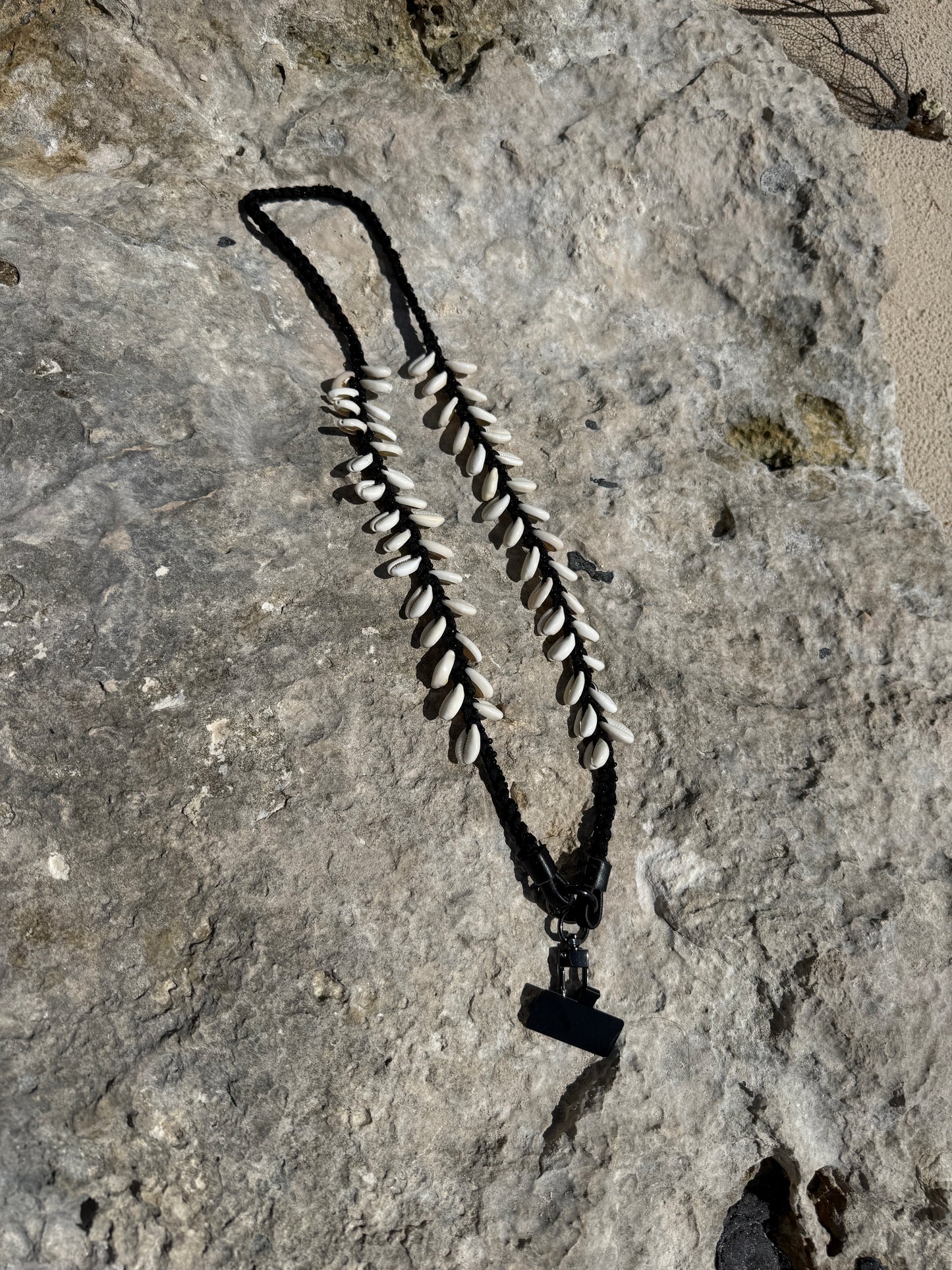 Shell Beaded Phone Necklace