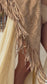 Suede Fringe Shawl in Sand